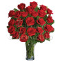 Bouquet di 24 rose rosse